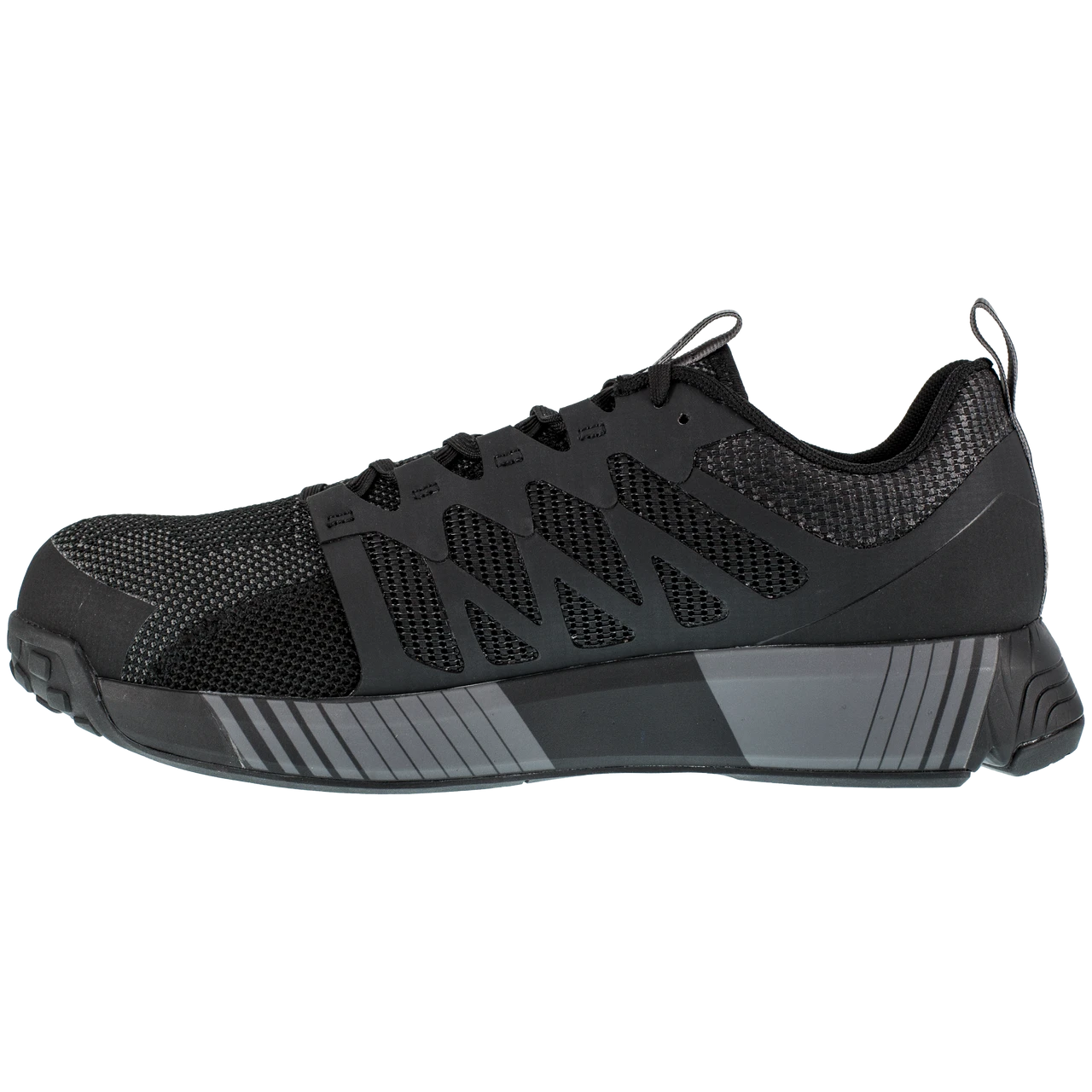 Reebok Fusion Flexweave Work Shoe - Black/Grey RB4310