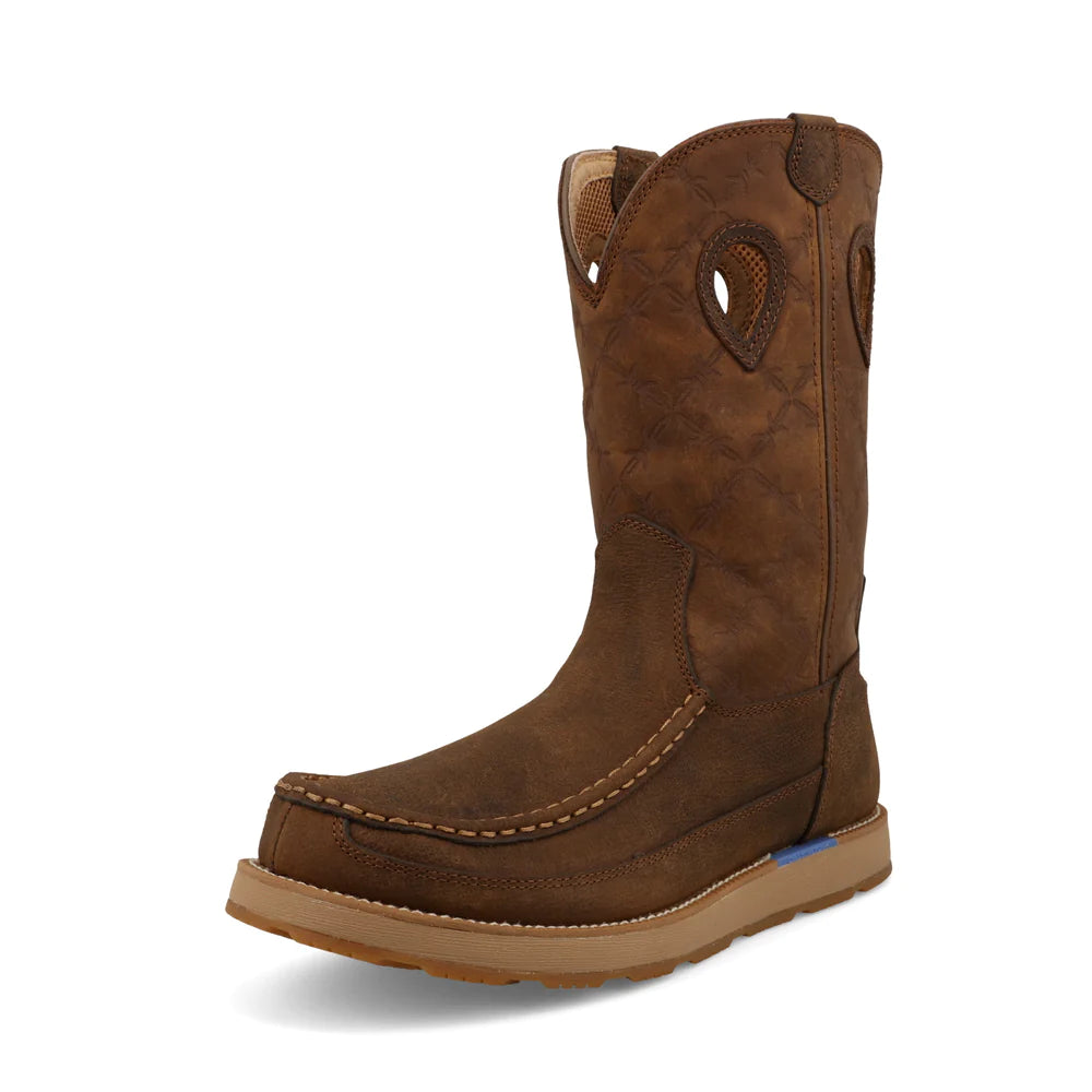 11" WORK PULL ON WEDGE SOLE BOOT