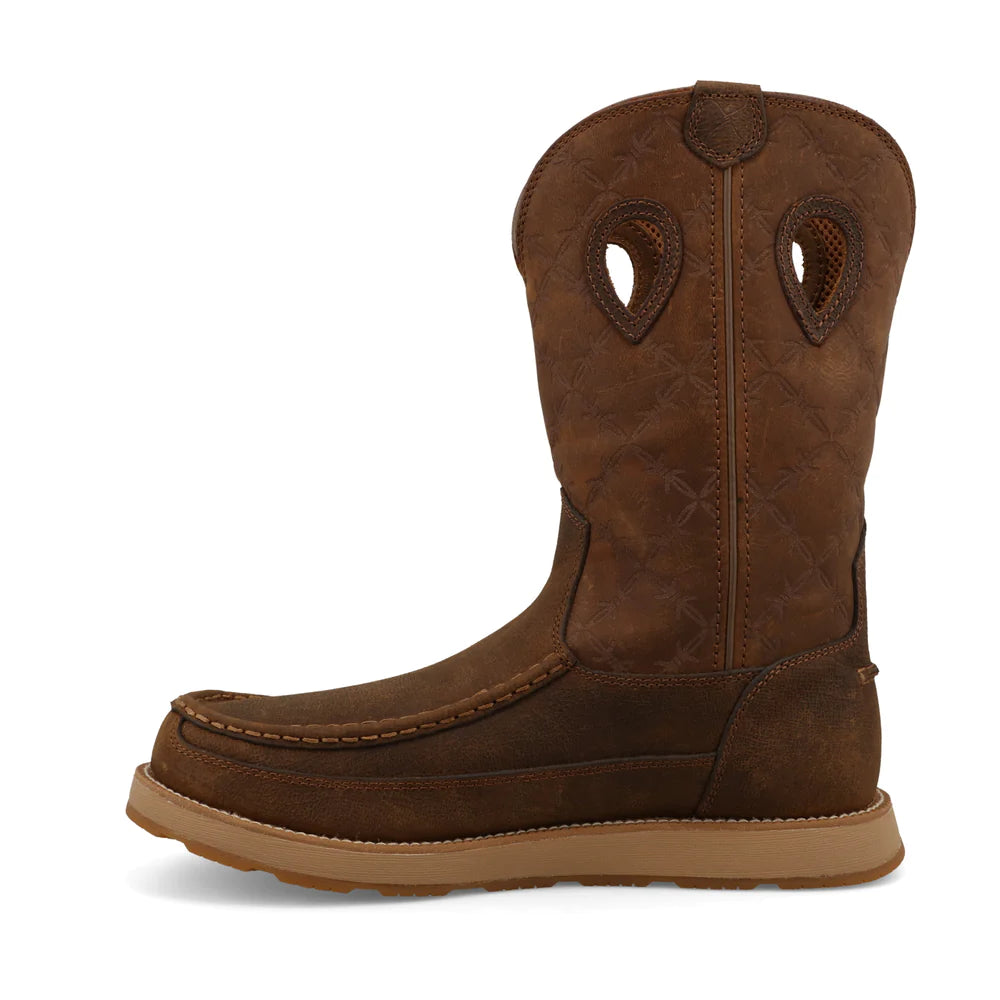11" WORK PULL ON WEDGE SOLE BOOT