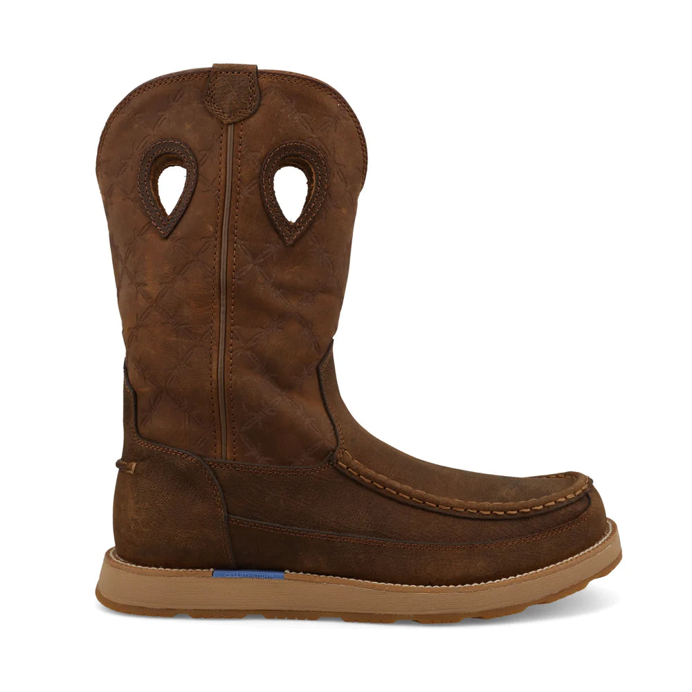 11" WORK PULL ON WEDGE SOLE BOOT