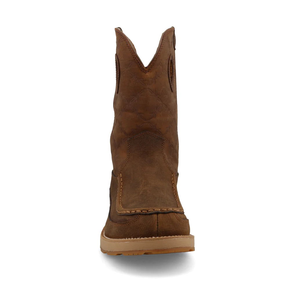 11" WORK PULL ON WEDGE SOLE BOOT