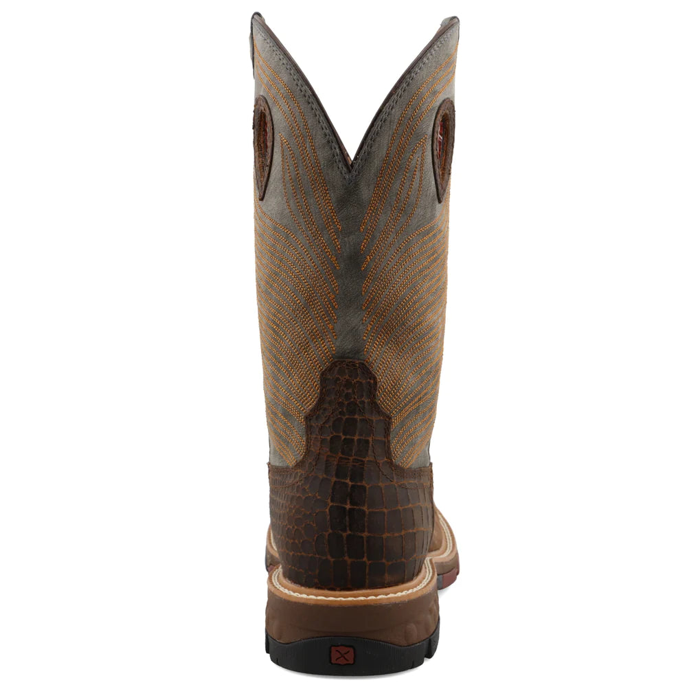 12" COMPOSITE-TOE WESTERN WORK BOOT EH