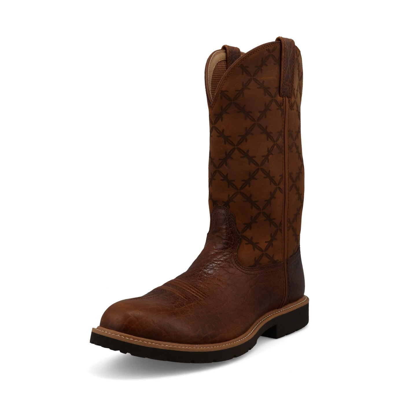 MEN'S 12" TECH X BOOT - BROWN & SQUASH