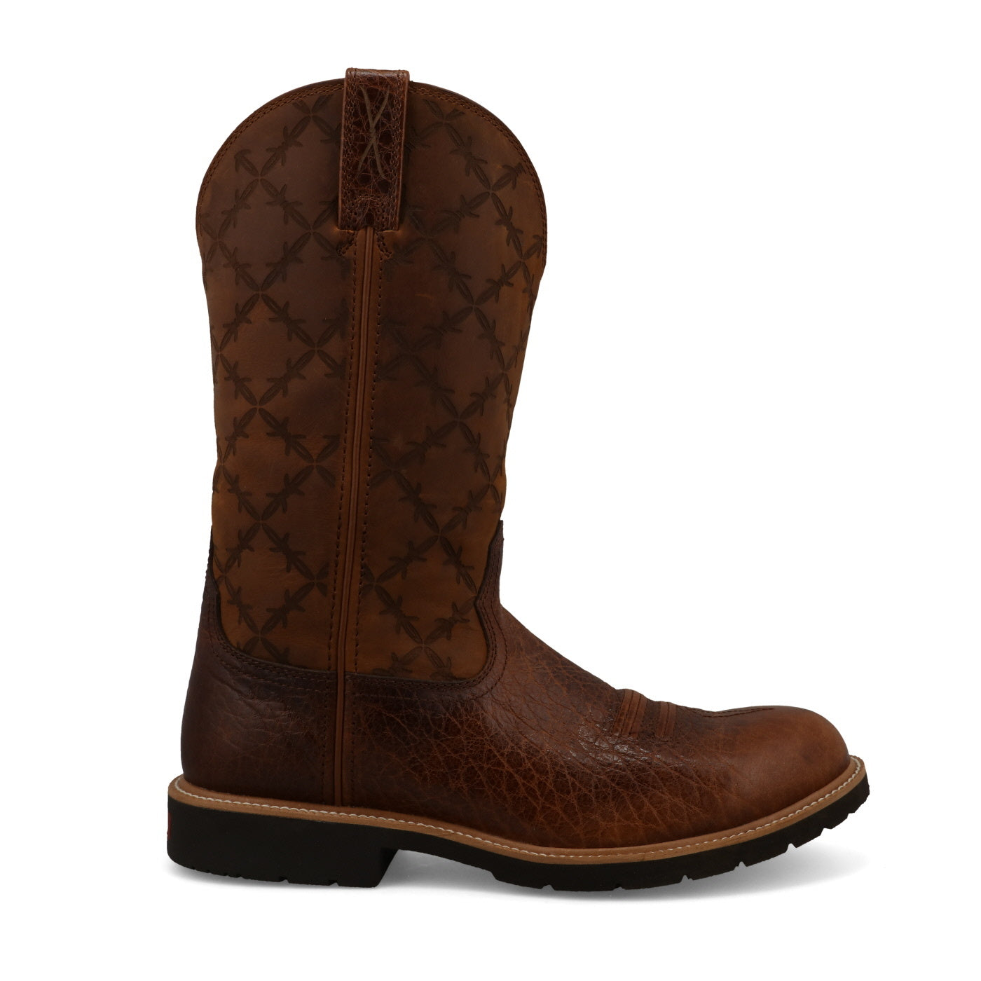 MEN'S 12" TECH X BOOT - BROWN & SQUASH