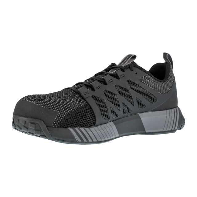 Reebok Fusion Flexweave Work Shoe - Black/Grey RB4310