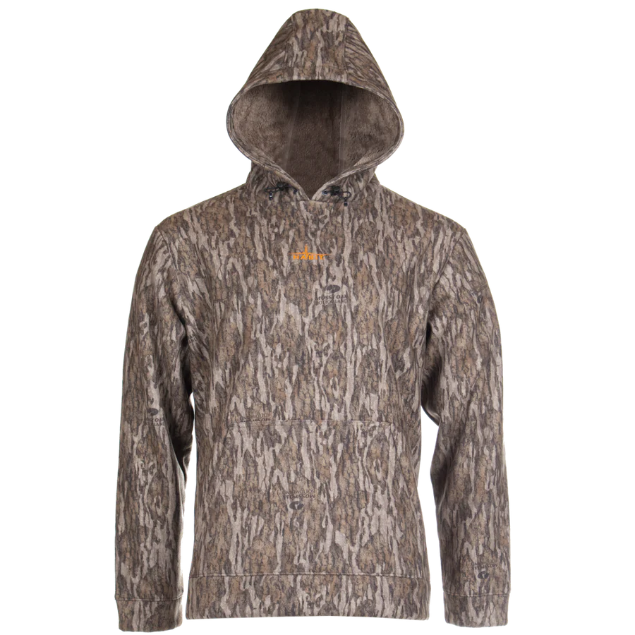 MEN'S BOW STRING SHERPA HOODIE - BOTTOMLAND