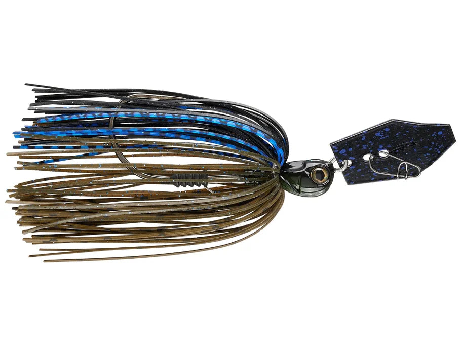 Fishing lure with detailed design on a white background
