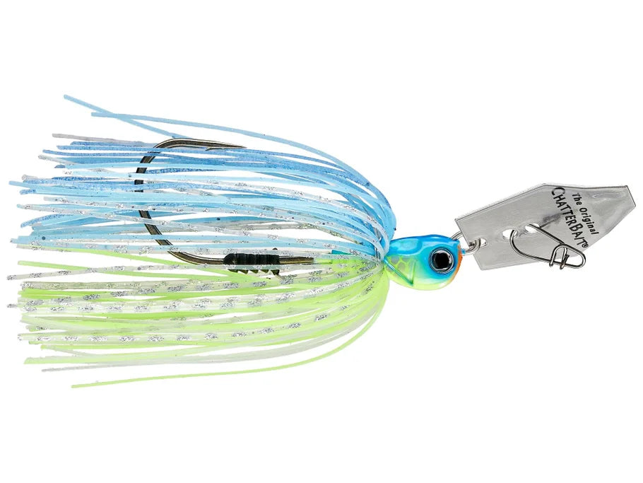Fishing lure with a detailed design on a white background