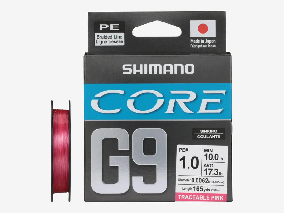 Shimano Core G9 Braid 165yd