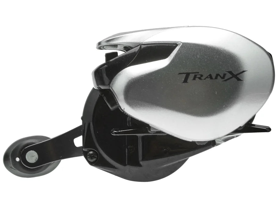 TranX boat motor on a white background