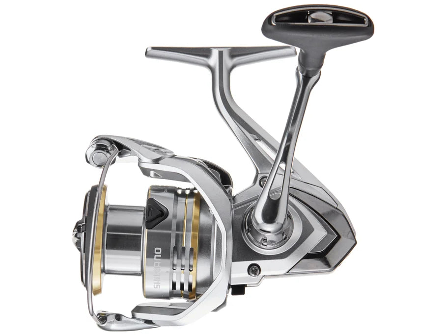 Fishing reel on a white background
