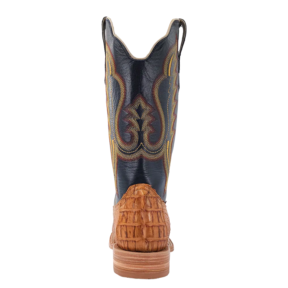 SADDLE HORNBACK CAIMAN TAIL