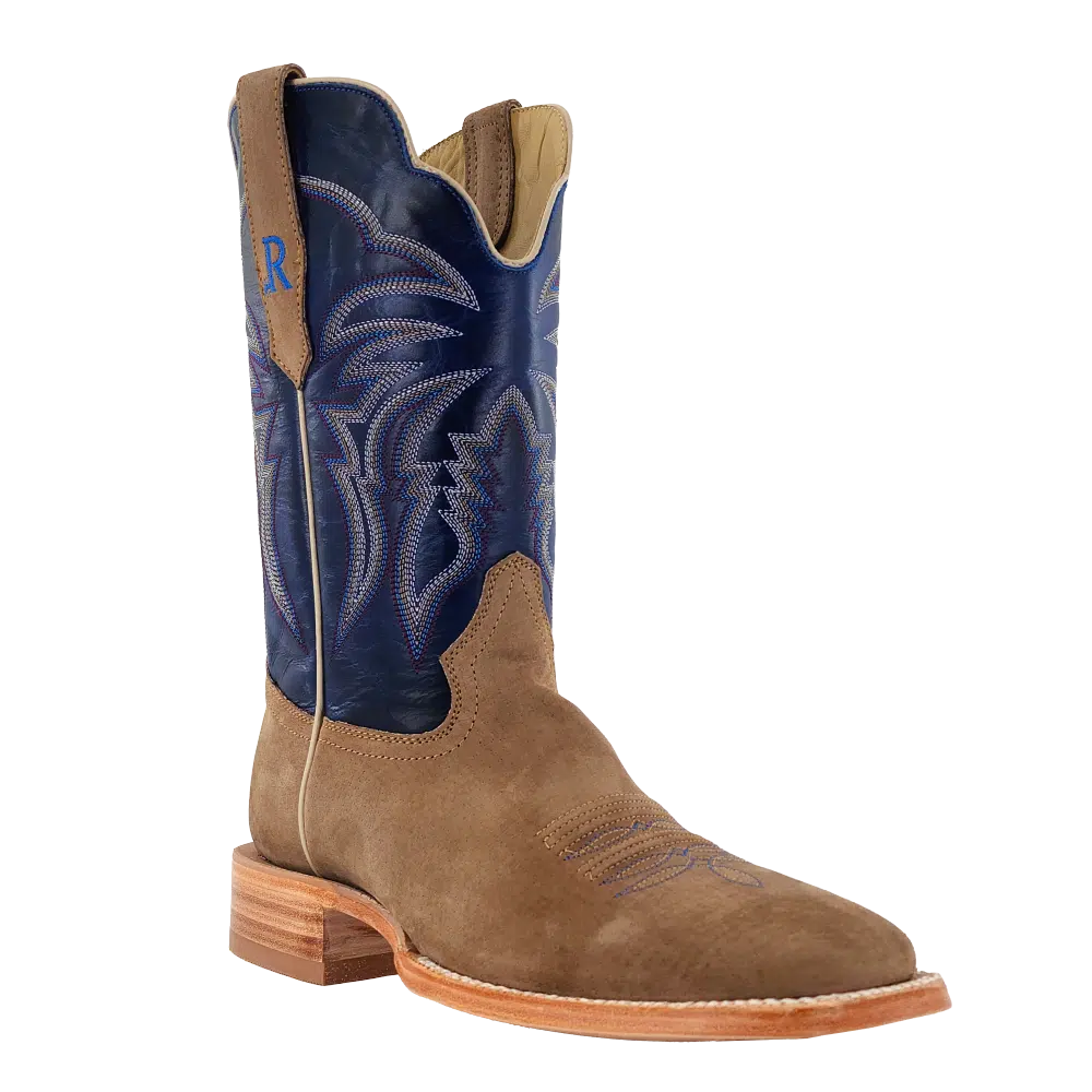 CAFE BOAR - AZUL COWHIDE