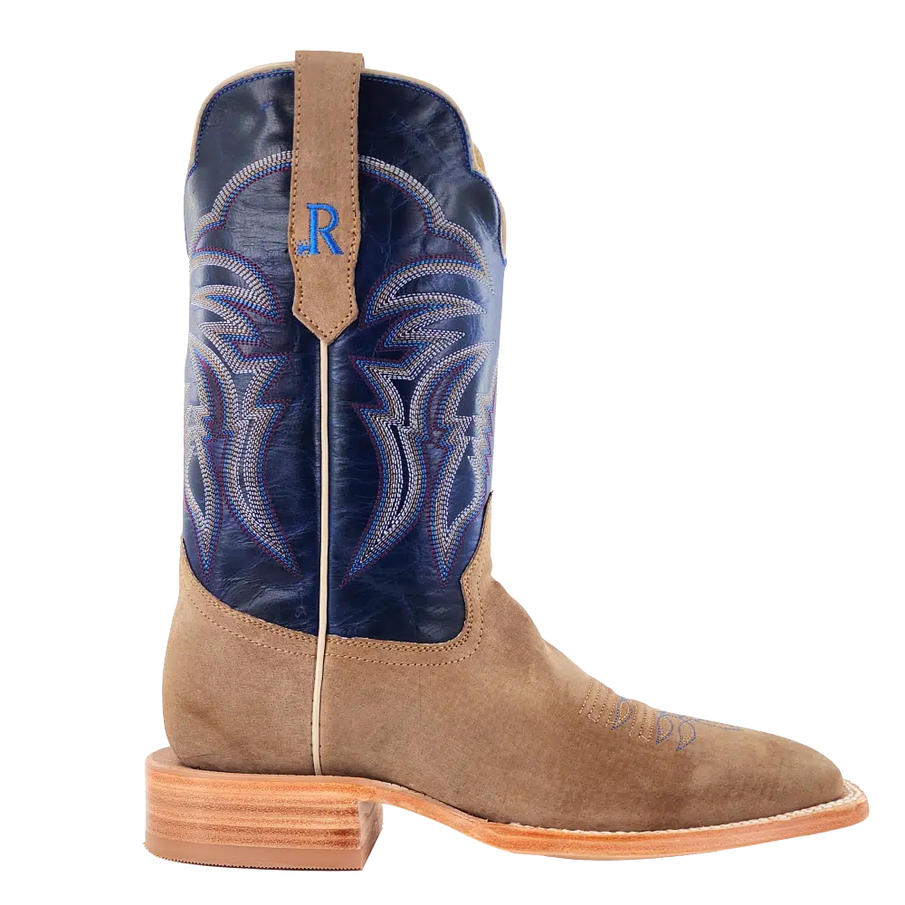 CAFE BOAR - AZUL COWHIDE