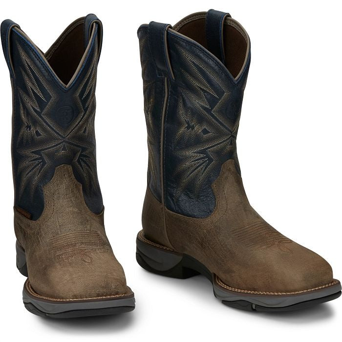 BARTLETT 11" PULL-ON STEEL TOE WORK BOOT