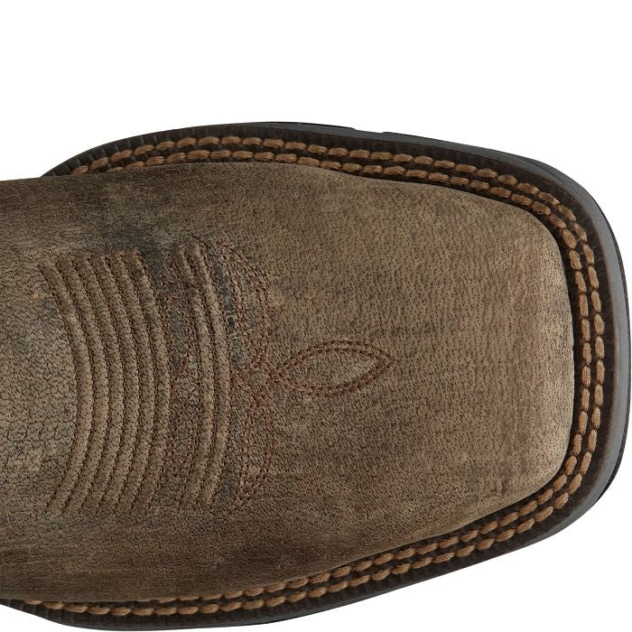 BARTLETT 11" PULL-ON STEEL TOE WORK BOOT