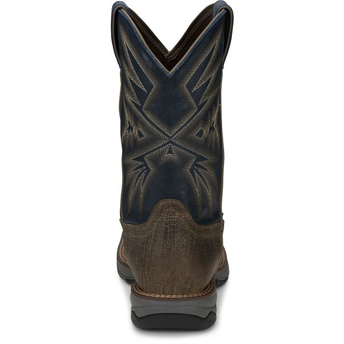 BARTLETT 11" PULL-ON STEEL TOE WORK BOOT