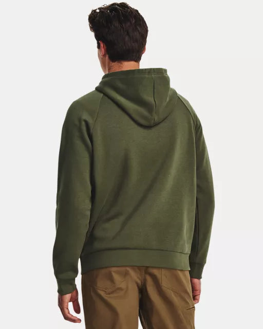 RIVAL FLEECE ANTLER HOODIE - MARINE OD GREEN