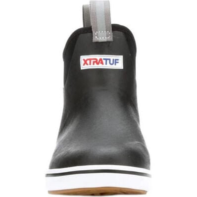 WOMEN'S 6" ANKLE DECK BOOT - BLACK